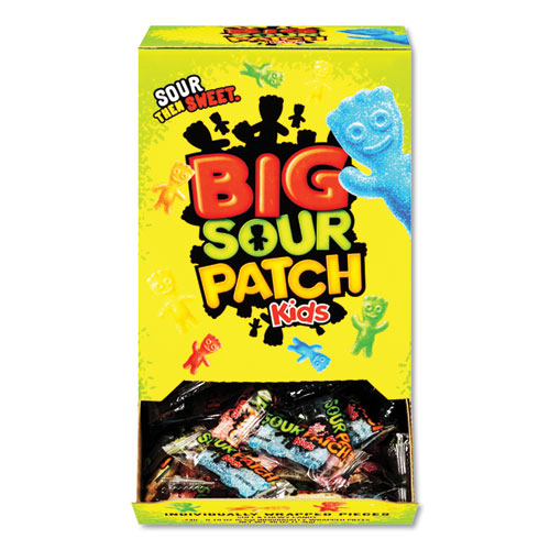 Image of Sour Patch Kids® Fruit Flavored Candy, Grab-And-Go, 240-Pieces/Box