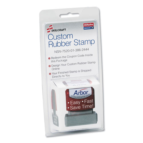 7520013862444 SKILCRAFT Custom Stamp Order Kit