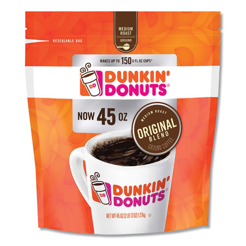 Dunkin Donuts® Original Blend Coffee, Dunkin Original/Polar Peppermint, 12 oz/11 oz Bag, 2/Pack, Delivered in 1-4 Business Days