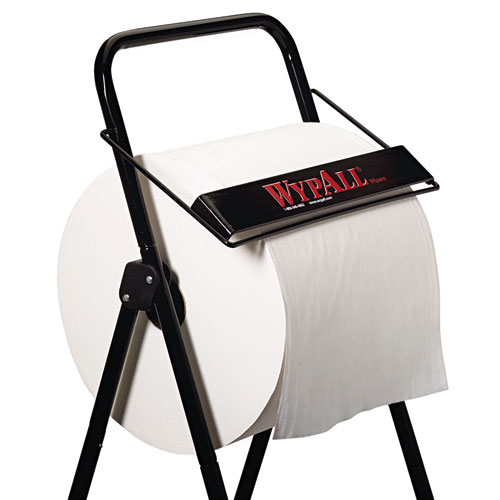 Image of Wypall® Jumbo Roll Dispenser, 16.8 X 18.5 X 33, Black