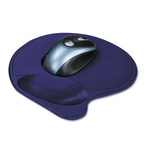 Kensington® Wrist Pillow Extra-Cushioned Mouse Support, 7.9 X 10.9, Blue