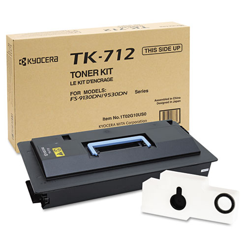 Tk712 Toner, 40000 Page-Yield, Black