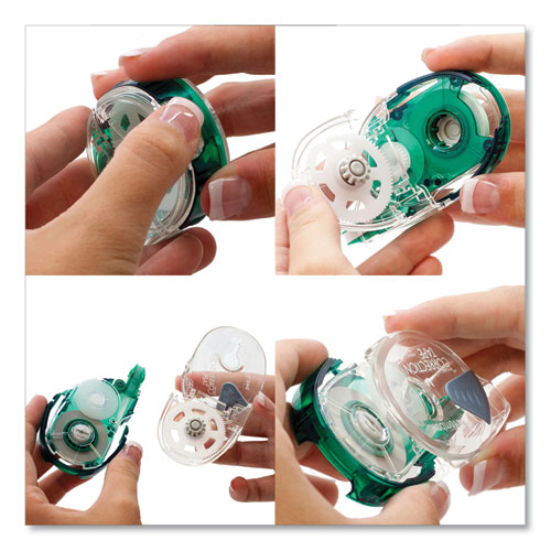 MONO Refillable Correction Tape, Clear Applicator, 0.17 x 472