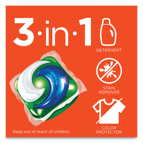 Image of Tide® Pods, Laundry Detergent, Spring Meadow, 35/Pack, 4 Packs/Carton