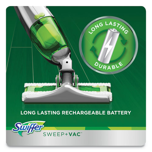 Sweep + Vac Starter Kit with 8 Dry Cloths, 2 Kits/Carton