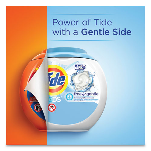 Free & Gentle Laundry Detergent, Pods, 72/pack