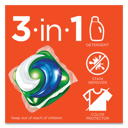 Image of Tide® Pods, Laundry Detergent, Clean Breeze, 35/Pack, 4 Pack/Carton