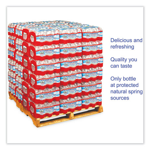 Alpine Spring Water, 16.9 oz Bottle, 24/Carton, 84 Cartons/Pallet
