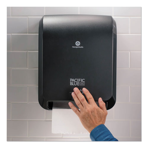 Georgia Pacific® Professional Pacific Blue Ultra Paper Towel Dispenser, Automated, 12.9 x 9 x 16.8, Black