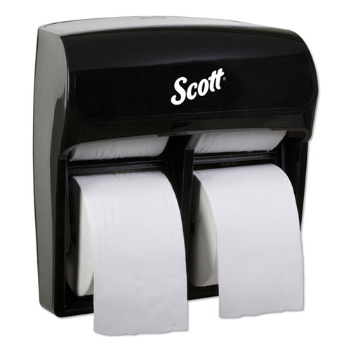 Image of Scott® Pro High Capacity Coreless Srb Tissue Dispenser, 11.25 X 6.31 X 12.75, Black