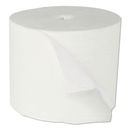 Image of Essential Extra Soft Coreless Standard Roll Bath Tissue, Septic Safe, 2-Ply, White, 800 Sheets/Roll, 36 Rolls/Carton