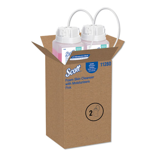Image of Scott® Pro Foam Skin Cleanser With Moisturizers, Citrus Scent, 1.5 L Refill, 2/Carton