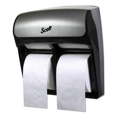 Image of Scott® Pro High Capacity Coreless Srb Tissue Dispenser, 11.25 X 6.31 X 12.75, Faux Stainless