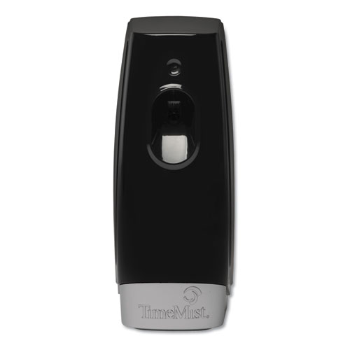 Image of Timemist® Settings Metered Air Freshener Dispenser, 3.4" X 3.4" X 8.25", Black