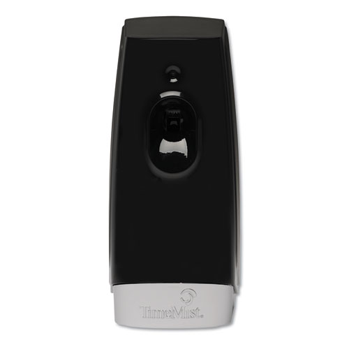 Image of Timemist® Micro Metered Air Freshener Dispenser, 3.38" X 3" X 7.5", Black, 6/Carton