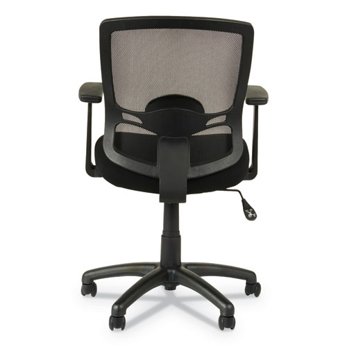 Image of Alera® Etros Series Mesh Mid-Back Chair, Supports Up To 275 Lb, 18.03" To 21.96" Seat Height, Black