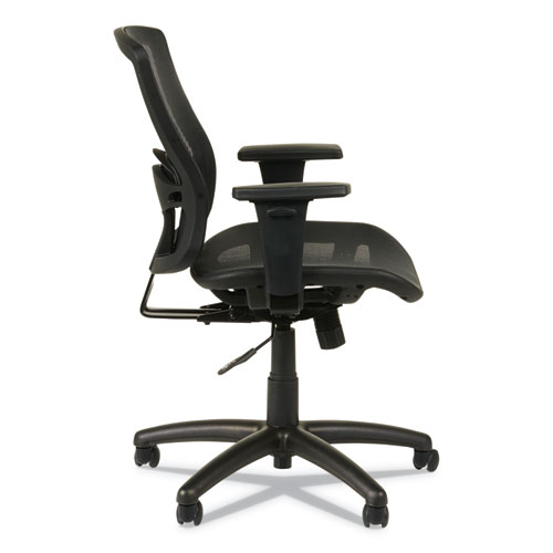 Image of Alera Etros Series Suspension Mesh Mid-Back Synchro Tilt Chair, Supports Up to 275 lb, 15.74" to 19.68" Seat Height, Black