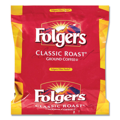 Folgers® Coffee Filter Packs, Regular, 1.05 oz Filter Pack, 40/Carton