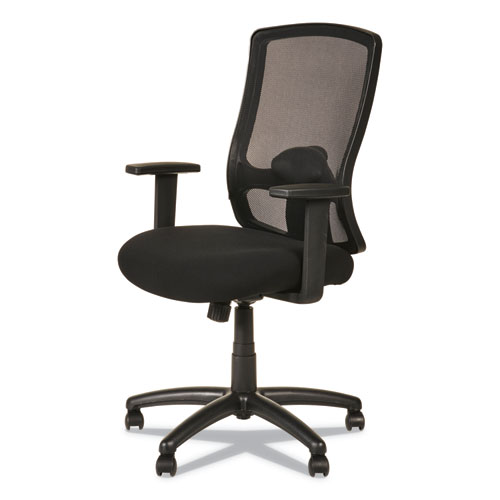 Image of Alera Etros Series High-Back Swivel/Tilt Chair, Supports Up to 275 lb, 18.11" to 22.04" Seat Height, Black