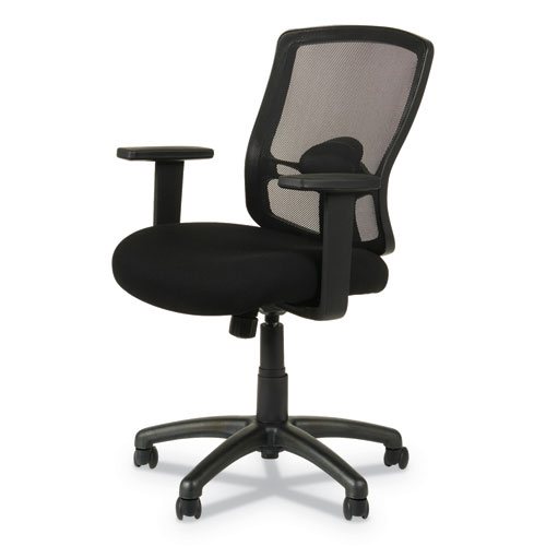Image of Alera® Etros Series Mesh Mid-Back Chair, Supports Up To 275 Lb, 18.03" To 21.96" Seat Height, Black