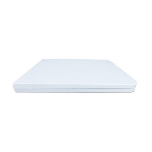 Image of Alera® Fold-In-Half Resin Folding Table, Rectangular, 72W X 29.63D X 29.25H, White