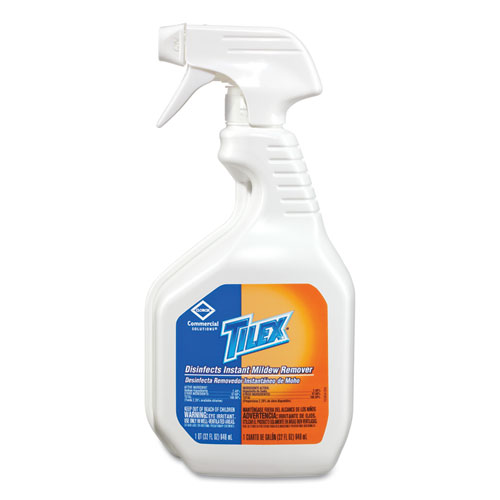 Disinfects Instant Mildew Remover, 32oz Smart Tube Spray, 9/carton