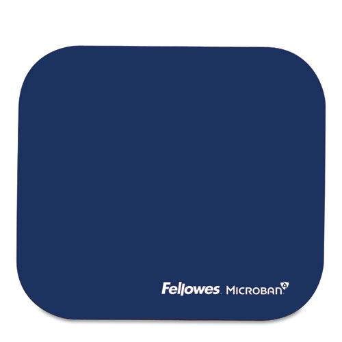 Mouse Pad with Microban Protection, 9 x 8, Navy
