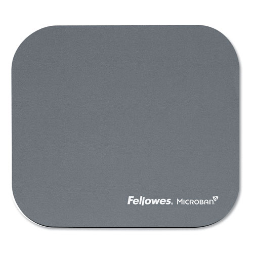 Image of Mouse Pad with Microban Protection, 9 x 8, Graphite
