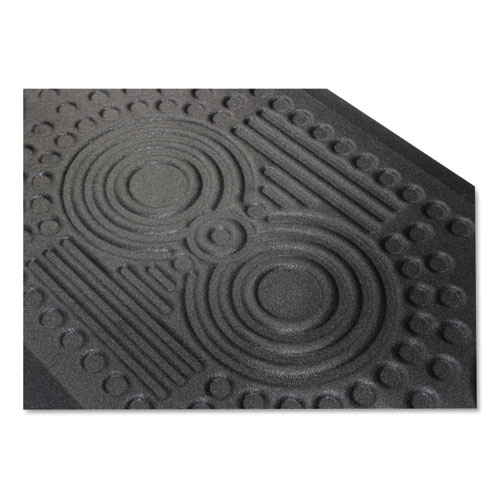 Image of Floortex® Afs-Tex 3000X Anti-Fatigue Mat, Rectangular, 20 X 39, Midnight Black