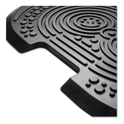Image of Floortex® Afs-Tex 2000X Anti-Fatigue Mat, Bespoke, 16 X 24, Black