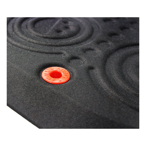 Image of Floortex® Afs-Tex 3000X Anti-Fatigue Mat, Rectangular, 20 X 39, Midnight Black