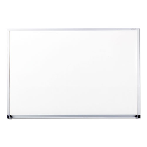 Dry Erase Board, Melamine, 36 x 24, Satin-Finished Aluminum Frame