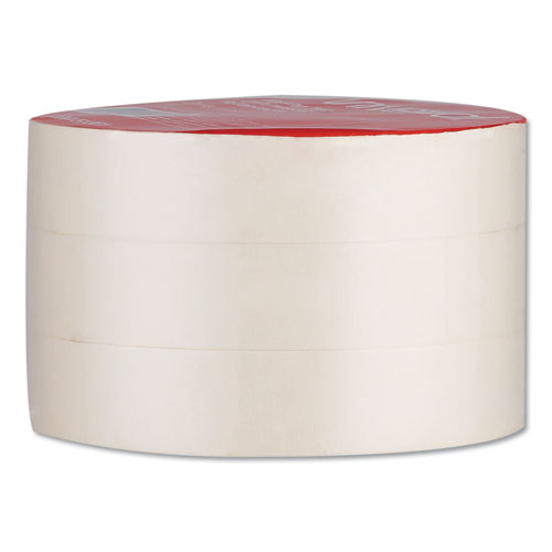Image of General-Purpose Masking Tape, 3" Core, 24 mm x 54.8 m, Beige, 3/Pack