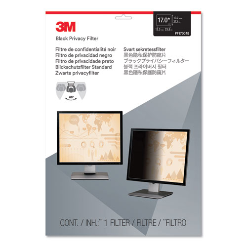 Image of 3M™ Frameless Blackout Privacy Filter For 17" Flat Panel Monitor