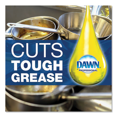 Image of Dawn® Professional Manual Pot/Pan Dish Detergent, Lemon, 38 Oz Bottle, 8/Carton