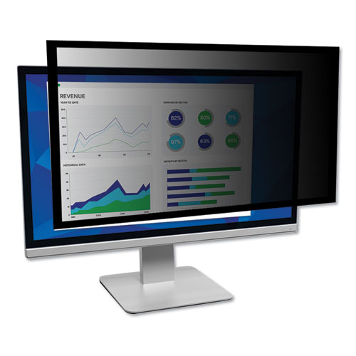 3M™ Framed Desktop Monitor Privacy Filter For 18.4" To 19" Widescreen Flat Panel Monitor, 16:10 Aspect Ratio