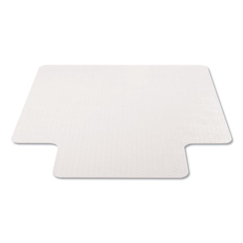 EconoMat Occasional Use Chair Mat, Low Pile Carpet, Roll, 36 x 48, Lipped, Clear