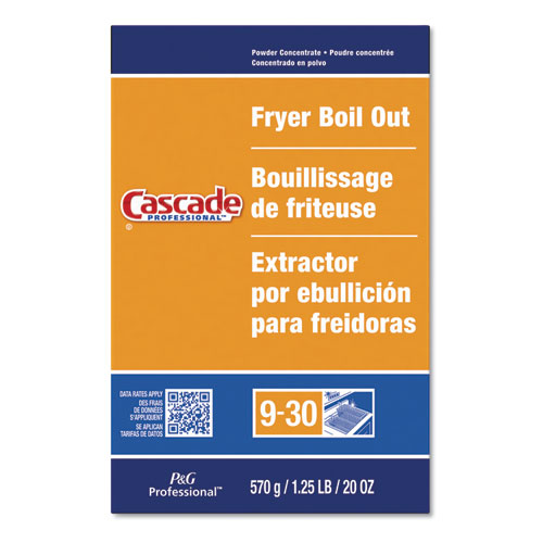PROFESSIONAL FRYER BOIL OUT, CONCENTRATED POWDER, 20 OZ BOX, 9/CARTON