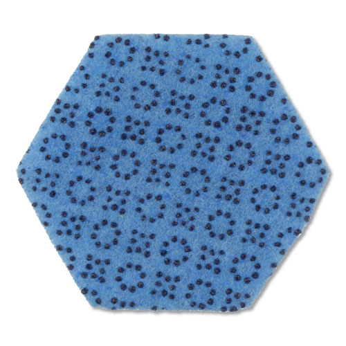 Image of Low Scratch Scour Sponge 3000HEX, 4.45 x 3.85, Blue, 16/Carton