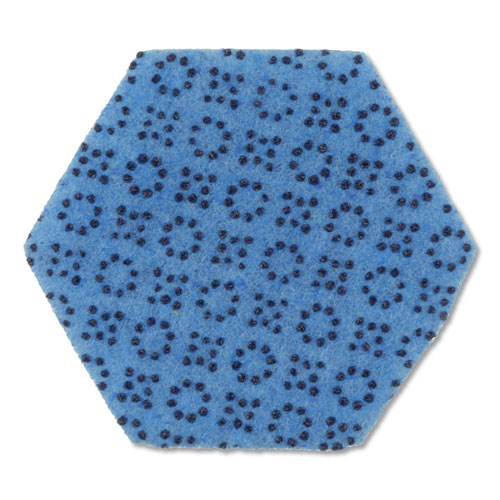 Low Scratch Scour Sponge 3000HEX, 4.45 x 3.85, Blue, 16/Carton