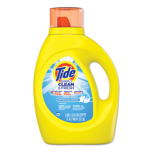 Tide® Simply Clean and Fresh Laundry Detergent, Daybreak Fresh, 138 oz Bottle