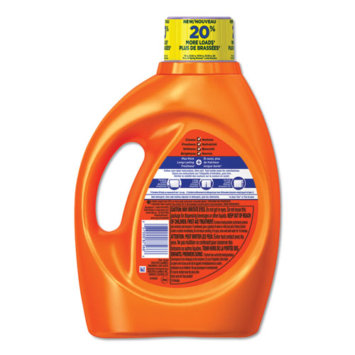 Image of Tide® Plus Febreze Liquid Laundry Detergent, Spring And Renewal, 92 Oz Bottle
