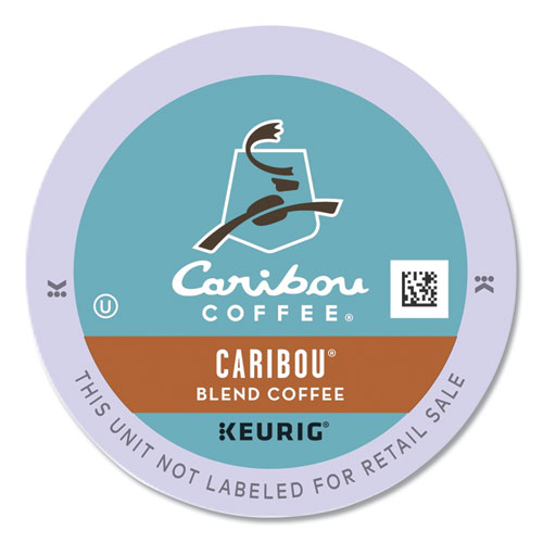 Caribou Blend Coffee K-Cups, 96/Carton