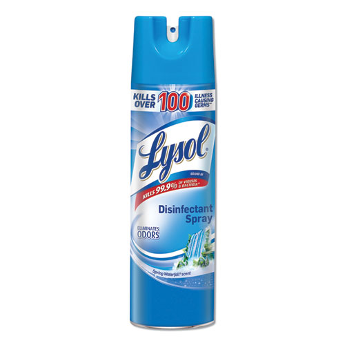 Disinfectant Spray, Spring Waterfall Scent, 19 oz Aerosol