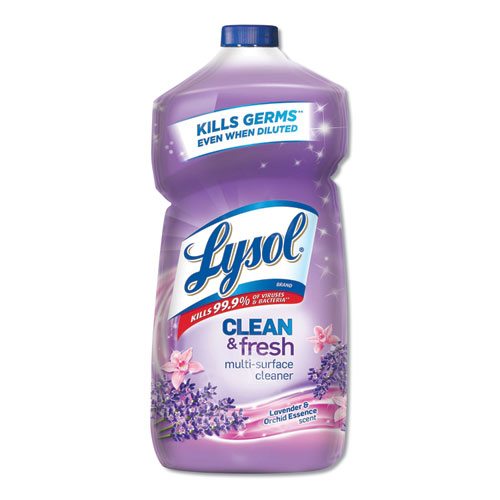 Clean and Fresh Multi-Surface Cleaner, Lavender and Orchid Essence, 40 oz Bottle