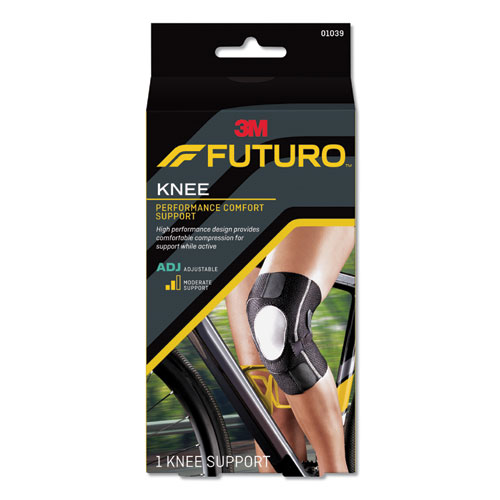 Precision Fit Knee Support, Black