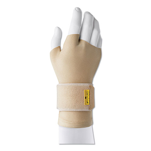 Image of Futuro™ Energizing Support Glove, Small/Medium, Fits Palm Size 6.5" - 8.0", Tan