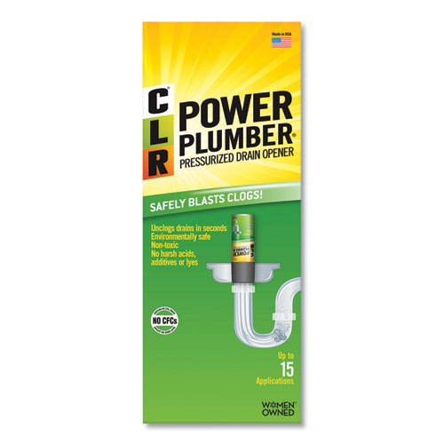 Power Plumber Drain Opener, 4 1/2 Oz Aerosol, 12/carton