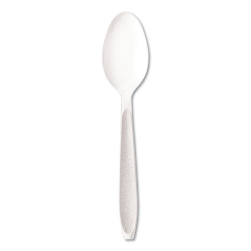 Impress Heavyweight Polystyrene Cutlery, Soup Spoon, White, 1000/carton