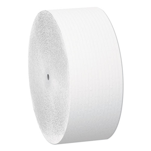 Scott® Essential Coreless JRT, Septic Safe, 1-Ply, White, 3.75 x 2,300 ft, 12 Rolls/Carton